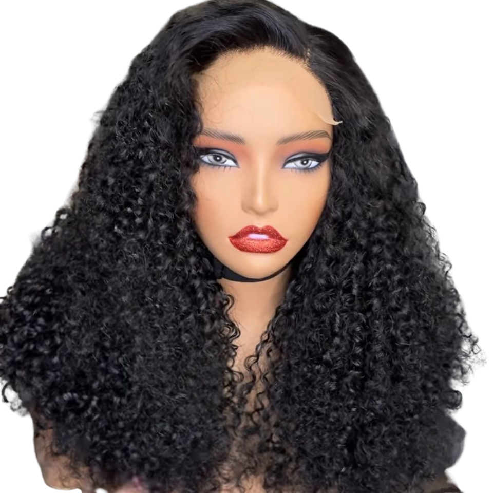 Pixie Curly Lace Pruik – 18 Inch | HD Closure | 100% Human Hair